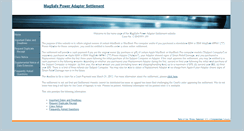 Desktop Screenshot of adaptersettlement.com